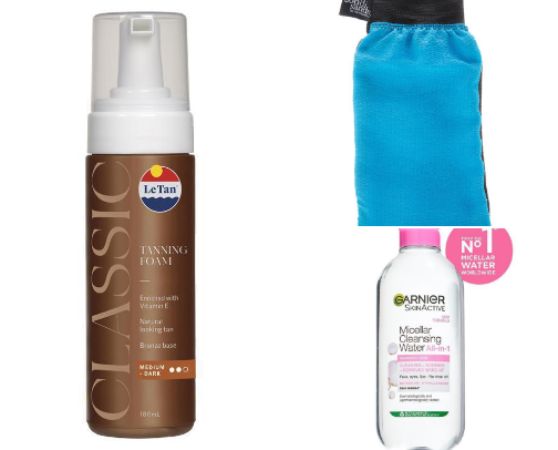 The MUST HAVES to become a glowy, tanned goddess ☀️🥵 cover photo collage