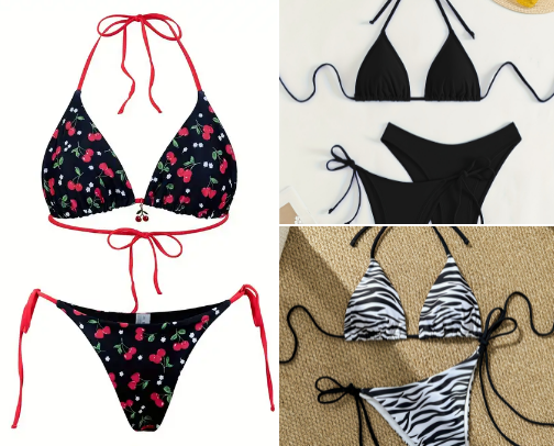 Temu summer finds cover photo collage
