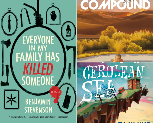 Books to get you out of your reading slump! cover photo collage