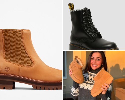 Boots Trendy this Winter cover photo collage