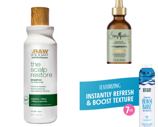 Hair Products for Long, Strong, Shiny Locks cover photo collage