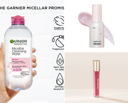Cosmetics Beauty Products cover photo collage