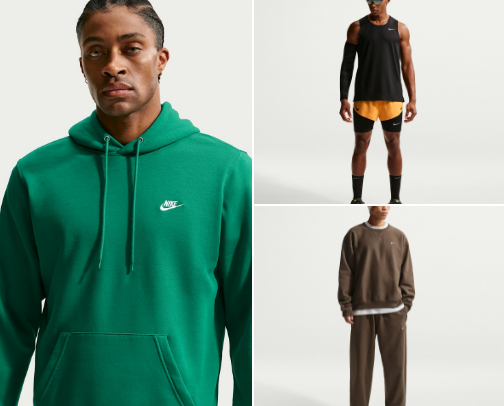 Nike cover photo collage