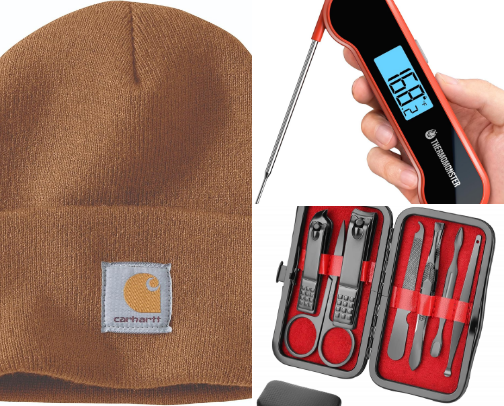 Last minute stocking stuffers for men! cover photo collage