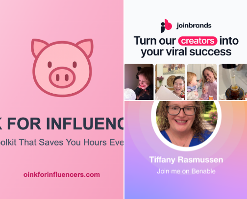 Amazon Influencer - UGC - and other Great Side Hustles and their Must Haves cover photo collage