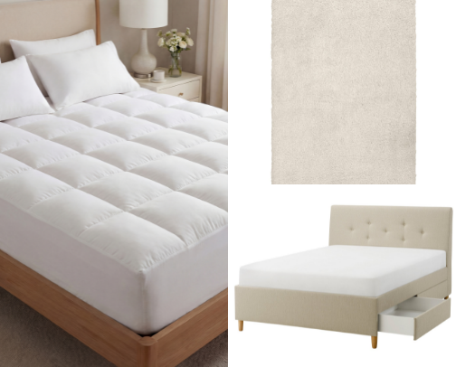 Cozy Bedroom Needs cover photo collage