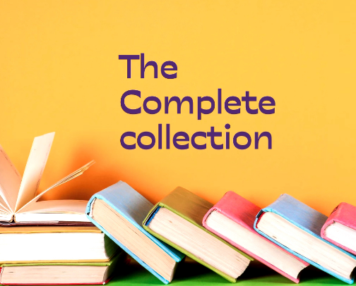 Books I can’t seem to shut up about 👀 - Complete collection cover photo collage