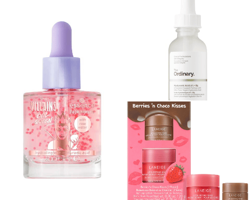 Skincare cover photo collage