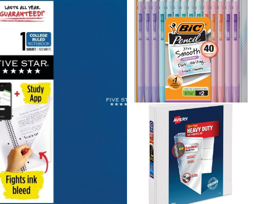best back to school items! cover photo collage