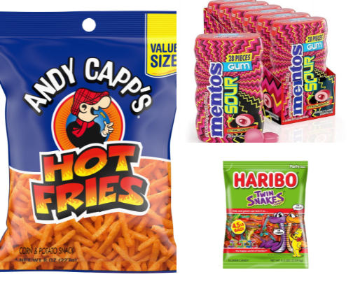 Snacks I Can’t Resist 🍭🥜 cover photo collage