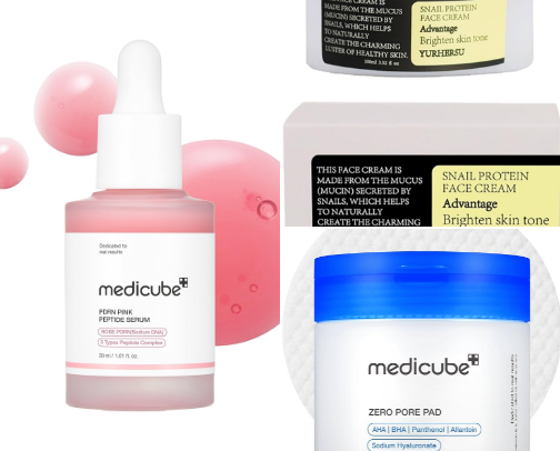 Korean Skincare 🧴 cover photo collage