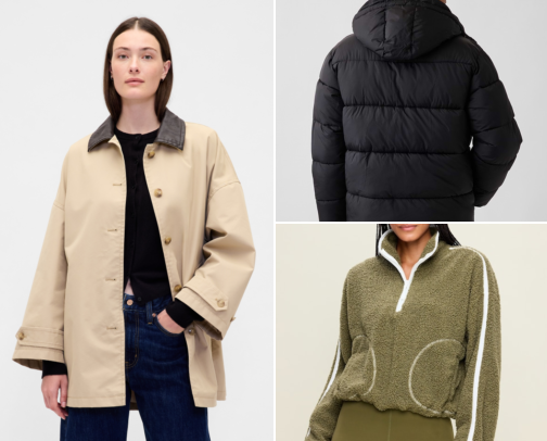 Winter Coats & Jackets cover photo collage