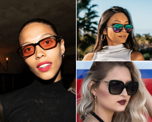 A Collection Of Savvy Sunglasses For Her cover photo collage