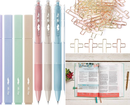 Faith-Filled Morning Routine Must-Haves cover photo collage