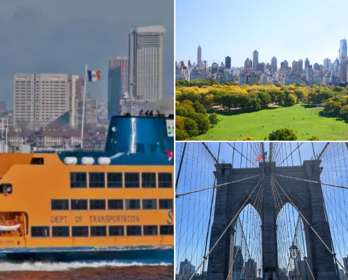 NYC on a Budget! cover photo collage