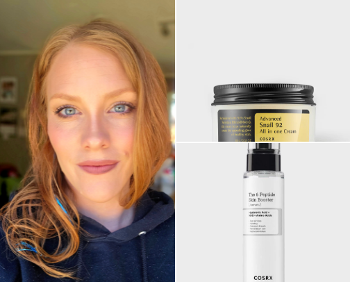 EXTREME hydration: Glass Skin cover photo collage