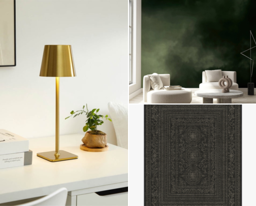 Home is where I can sit in the dark, peacefully 🖤 cover photo collage