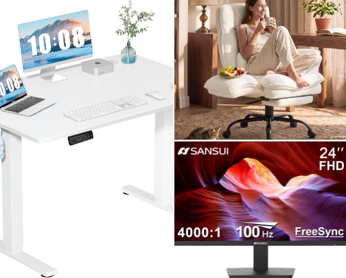 Working from home just got easier. cover photo collage