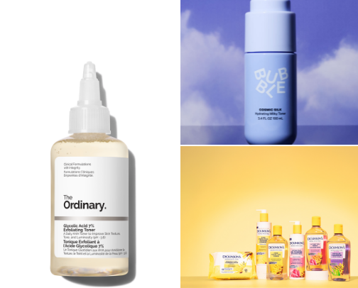 Skincare I can't live without! cover photo collage