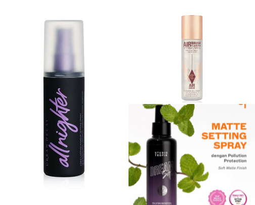 Top Recommended Setting Sprays for Flawless, Long-Lasting Makeup cover photo collage