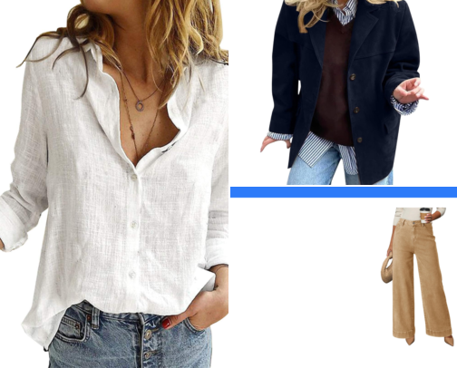 French Fashion in Amazon cover photo collage