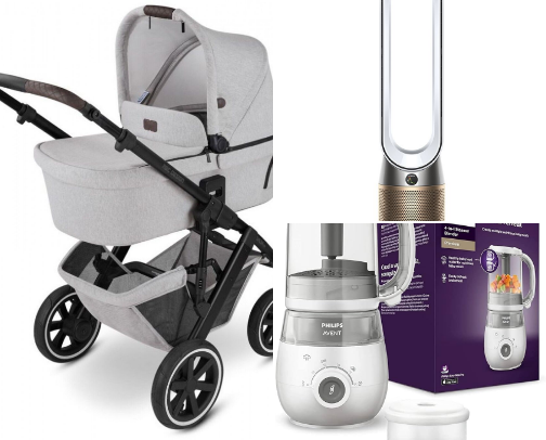 Home + Baby: My Essentials cover photo collage