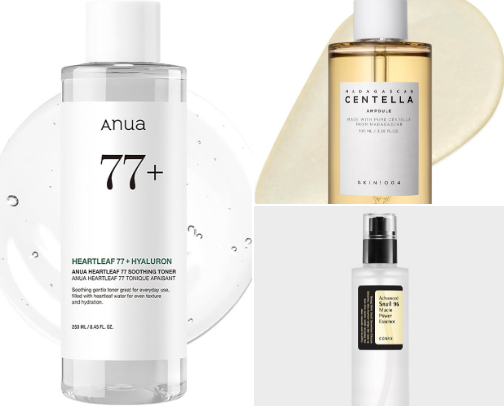 Glass Skin Products That Actually Work✨ cover photo collage