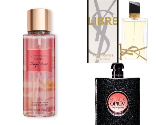 Parfumes and body mists🌼 cover photo collage