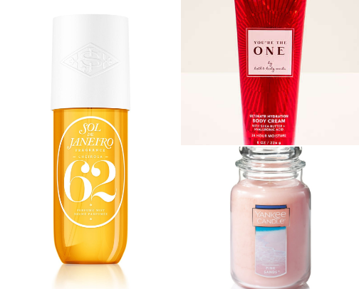 Favorite Girly Scents cover photo collage