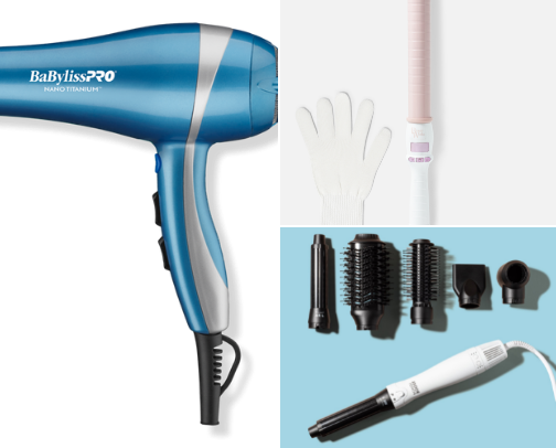 It's all about hair care tools cover photo collage
