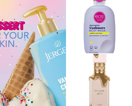 how to smell edible 🧁 scrumptiously sweet self-care products cover photo collage