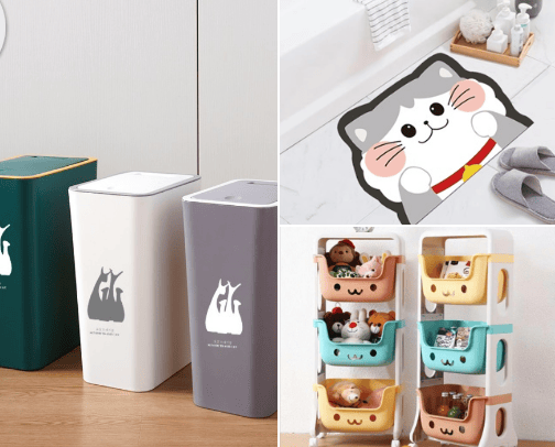 Household item and etc. cover photo collage
