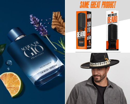 MEN’S TRENDS #sneakers#colognes#hats#Beards cover photo collage