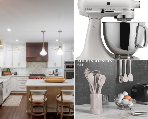 Kitchen things 🫶 cover photo collage