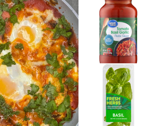 Eggplant Parmesan Skillet cover photo collage