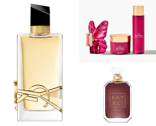 Fav perfumes cover photo collage