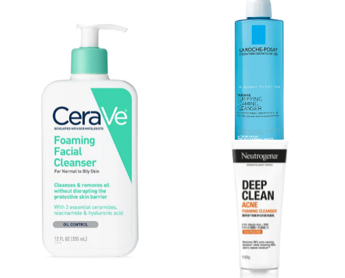 Facial Foams for Clear, Fresh Skin cover photo collage