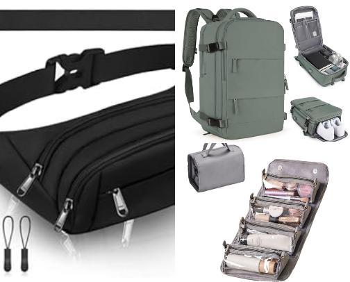 travel✈️ essentials ‼️ cover photo collage