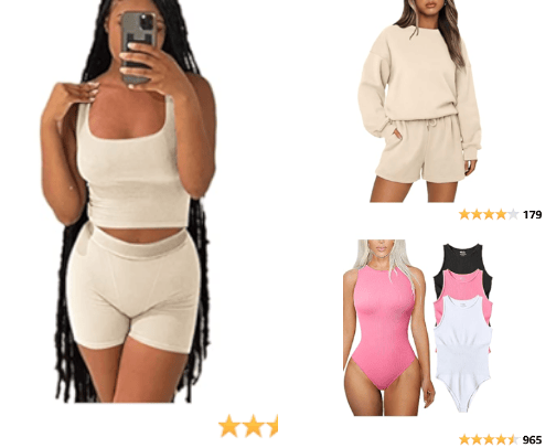 Clothes cover photo collage