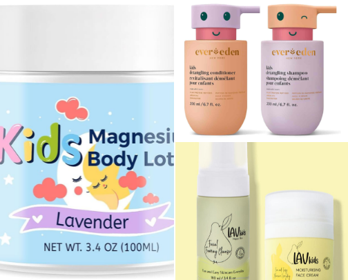 The Kids Edit: Skincare, Toys & Everyday Essentials cover photo collage