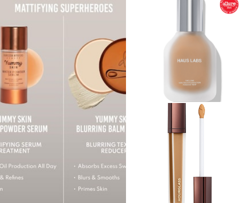A peek inside my makeup bag cover photo collage