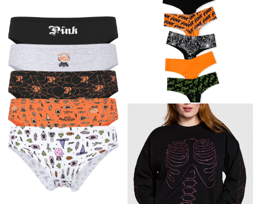 Spooky Victoria's Secret cover photo collage