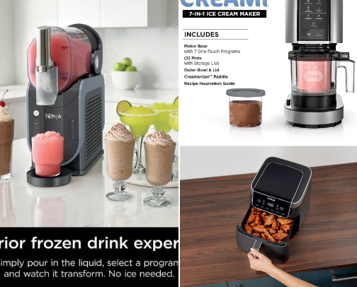 Ninja your kitchen bestfriend 😍 cover photo collage