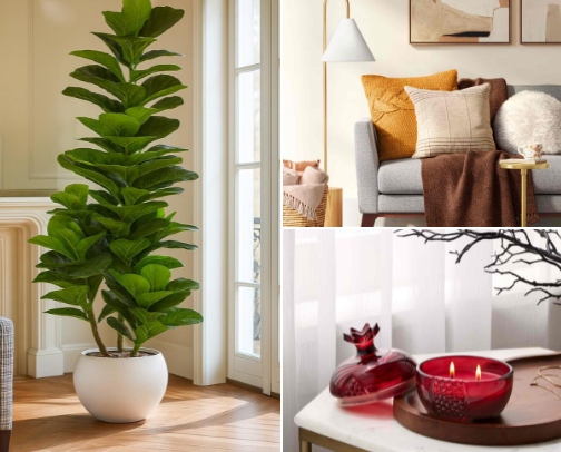 Curated Corners: Decor, Furniture & Cozy Vibes cover photo collage