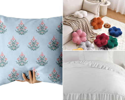 dorm room must haves! cover photo collage