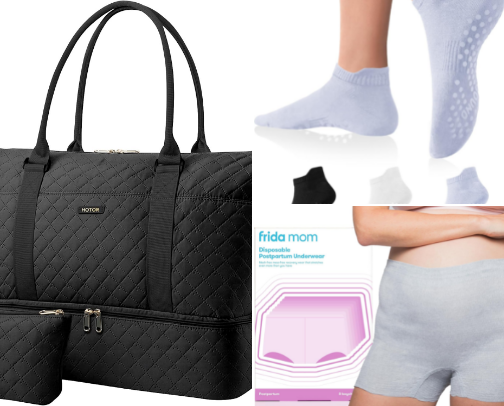 Hospital bag.! cover photo collage