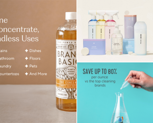 ✅ Mom-Approved Non-Toxic Cleaners That Actually Work!
(For the health-conscious, busy home boss who’s done with toxic junk.) cover photo collage