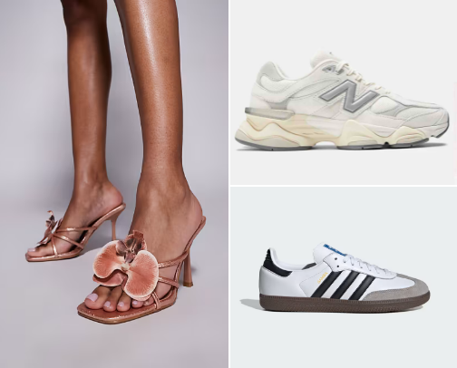comfortable&stylish shoes cover photo collage