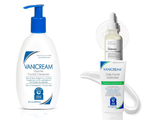 Gentle, effective skin care for sensitive skin💖 cover photo collage