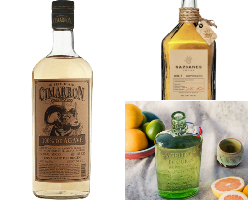 Best quality additive free tequilas cover photo collage